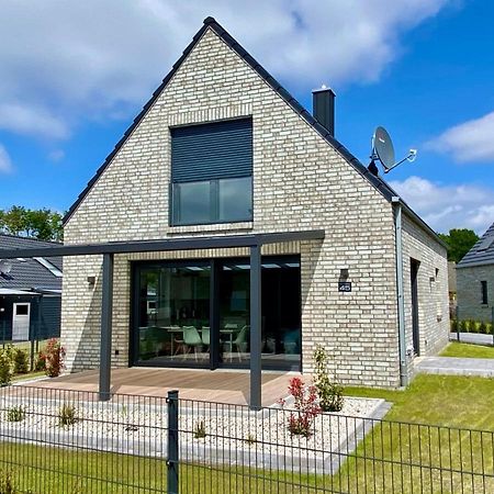 Ferienhaus Seestern Am Harkebruegger See Mit Sauna Und Kamin Barssel  Buitenkant foto