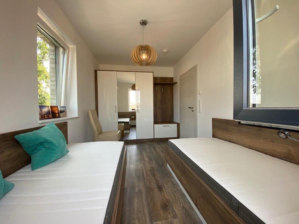 Ferienhaus Seestern Am Harkebruegger See Mit Sauna Und Kamin Barssel  Buitenkant foto