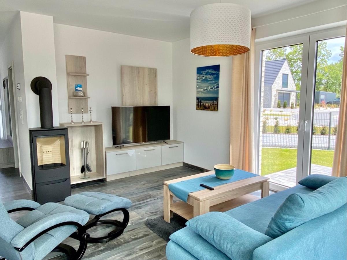 Ferienhaus Seestern Am Harkebruegger See Mit Sauna Und Kamin Barssel  Buitenkant foto
