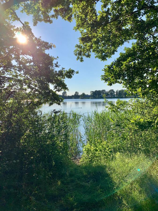 Ferienhaus Seestern Am Harkebruegger See Mit Sauna Und Kamin Barssel  Buitenkant foto